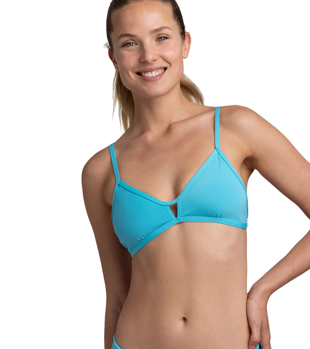 JOLYN Women's Chloe Solid Bikini Top - Image 6