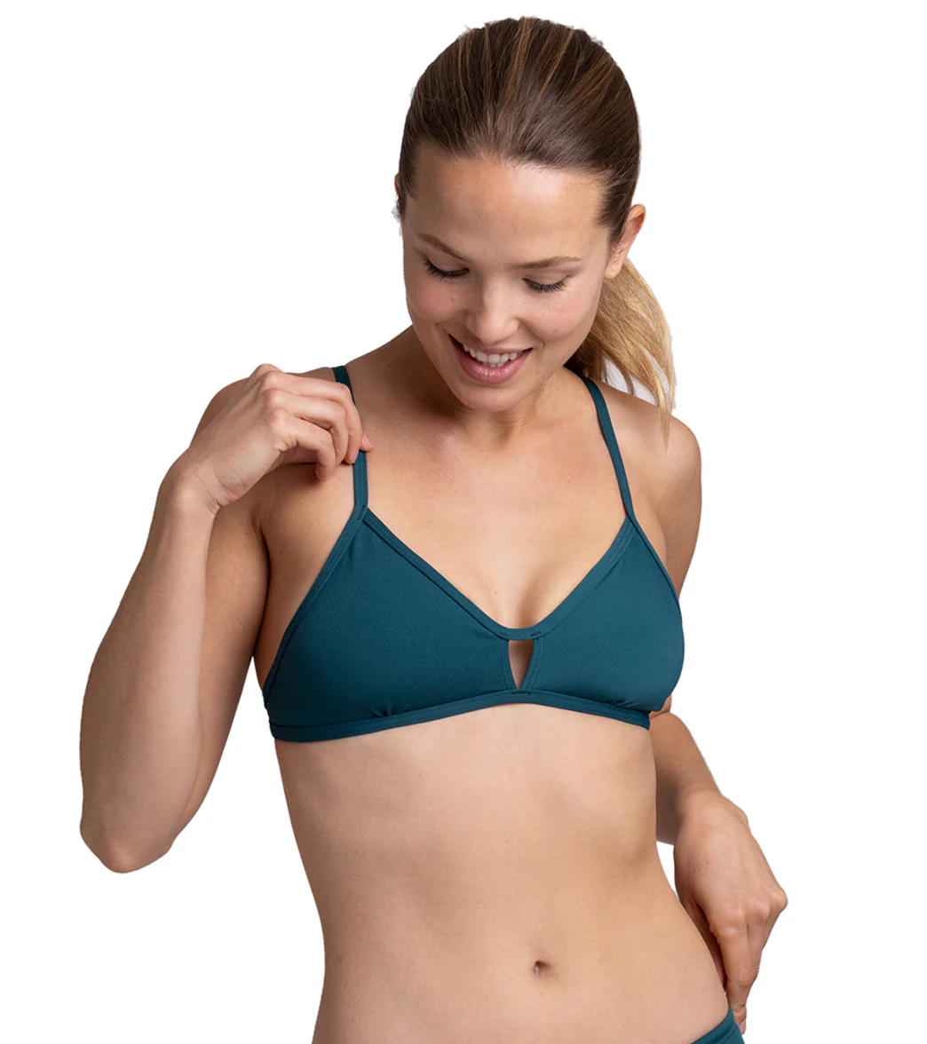 JOLYN Women's Chloe Solid Bikini Top - Image 8