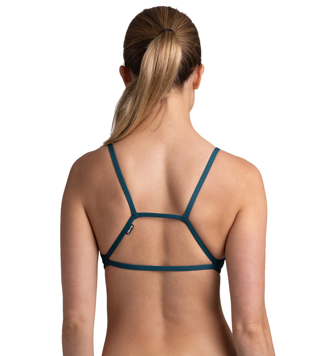 JOLYN Women's Chloe Solid Bikini Top - Image 9