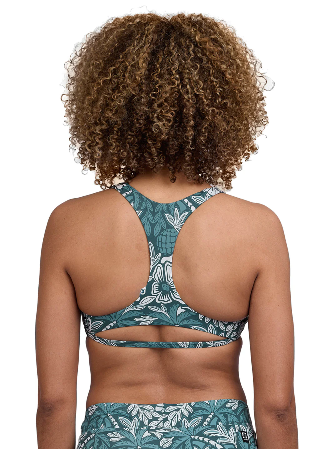 JOLYN Women's Doris Shorebreak Racerback Bikini Top - Image 5