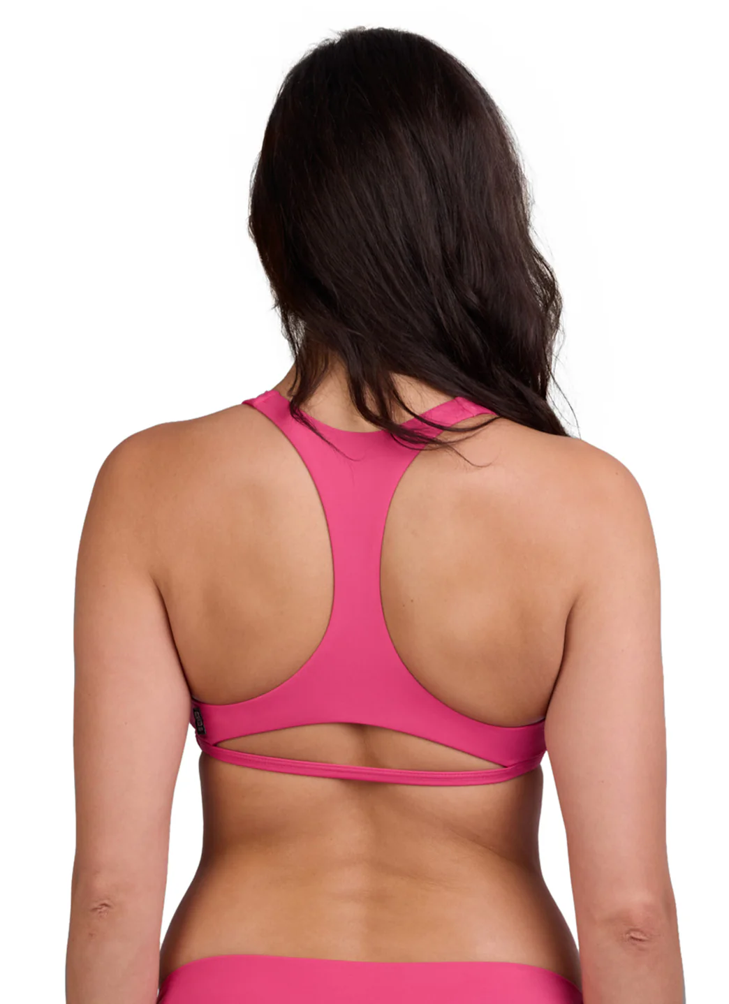 JOLYN Women's Doris Solid Racerback Bikini Top - Image 4