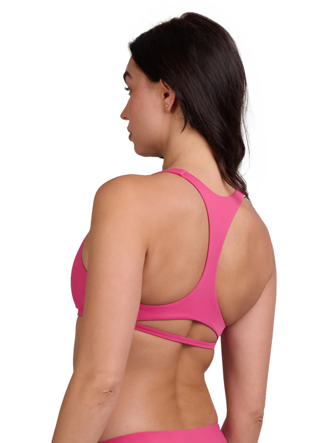 JOLYN Women's Doris Solid Racerback Bikini Top - Image 5