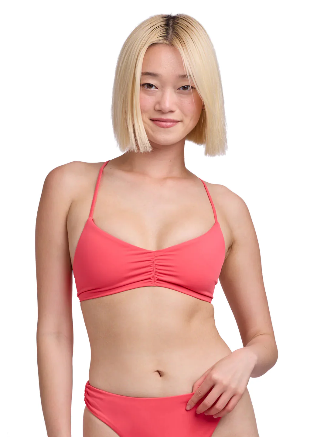 JOLYN Women's Eliana Tie Back Bikini Top - Image 4