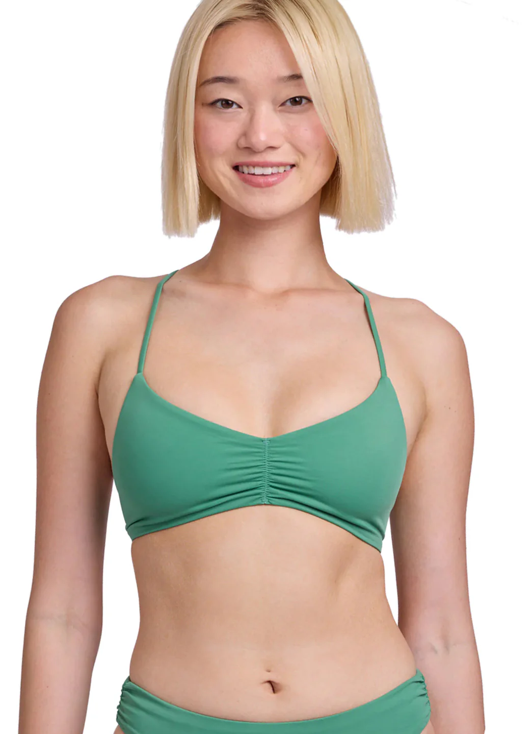 JOLYN Women's Eliana Tie Back Bikini Top - Image 9