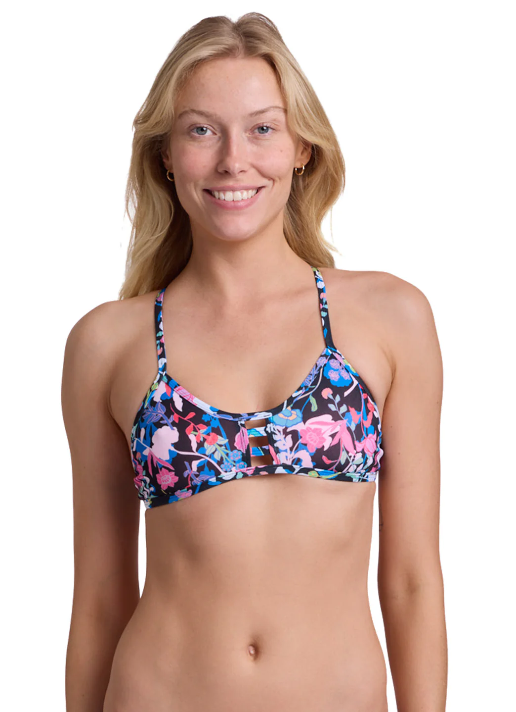 JOLYN Women's Energy Tomcat Printed Bikini Top - Image 2