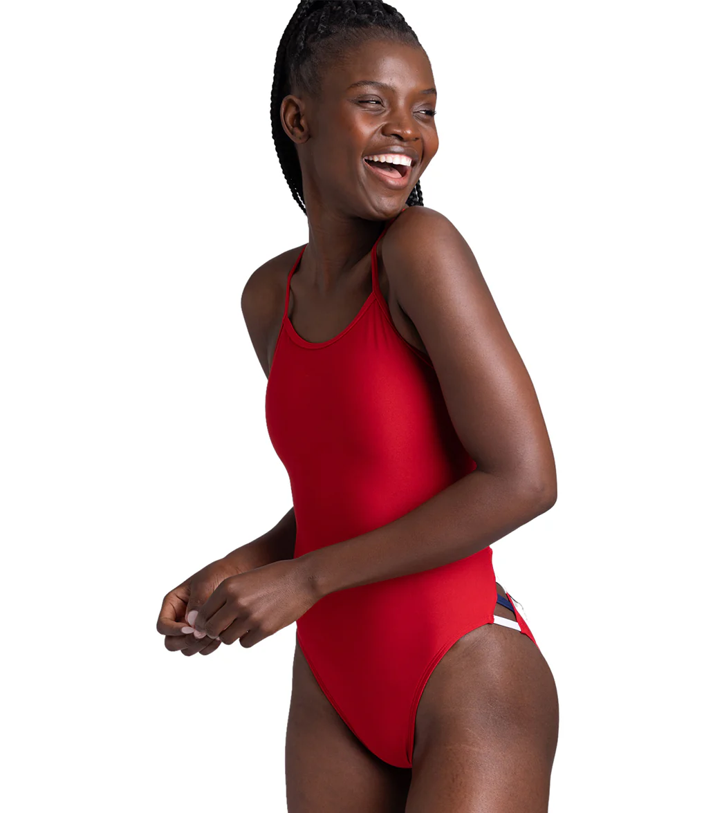 JOLYN Women's Gavin 2 Red Multi One Piece Swimsuit - Image 3