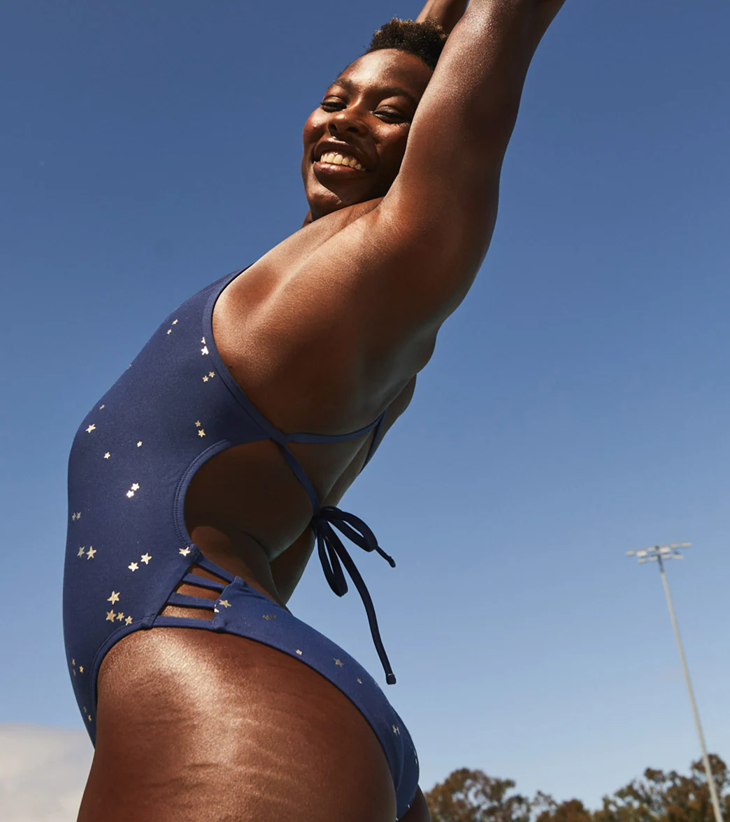 JOLYN Women's Gavin 2 Star Studded One Piece Swimsuit - Image 6