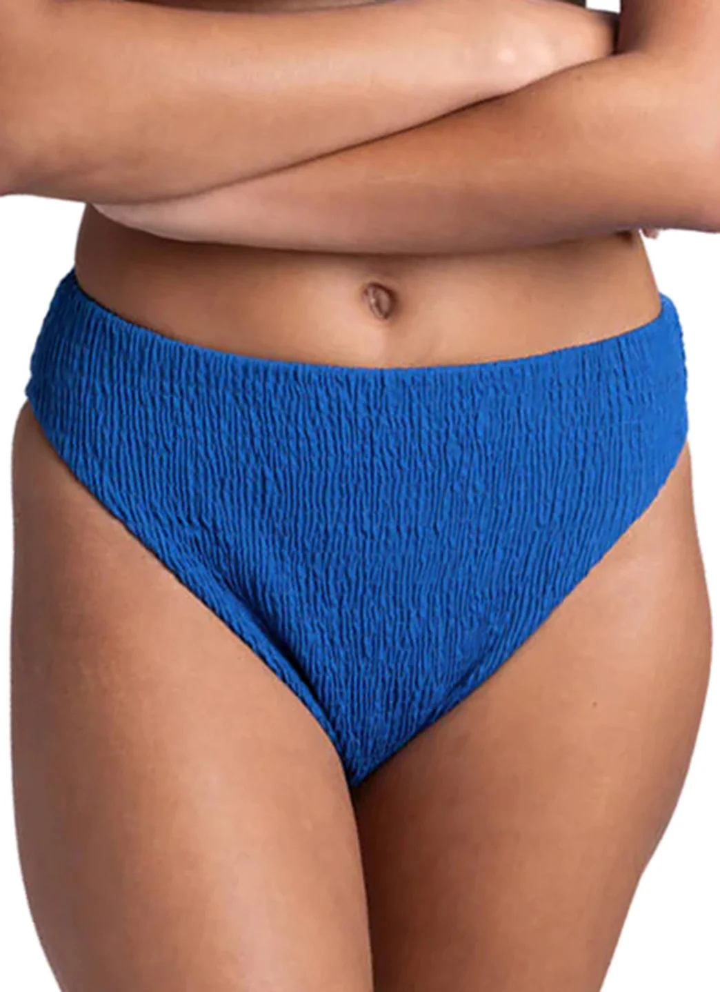 JOLYN Women's Hazel High Waist Smocked Bikini Bottom - Image 10