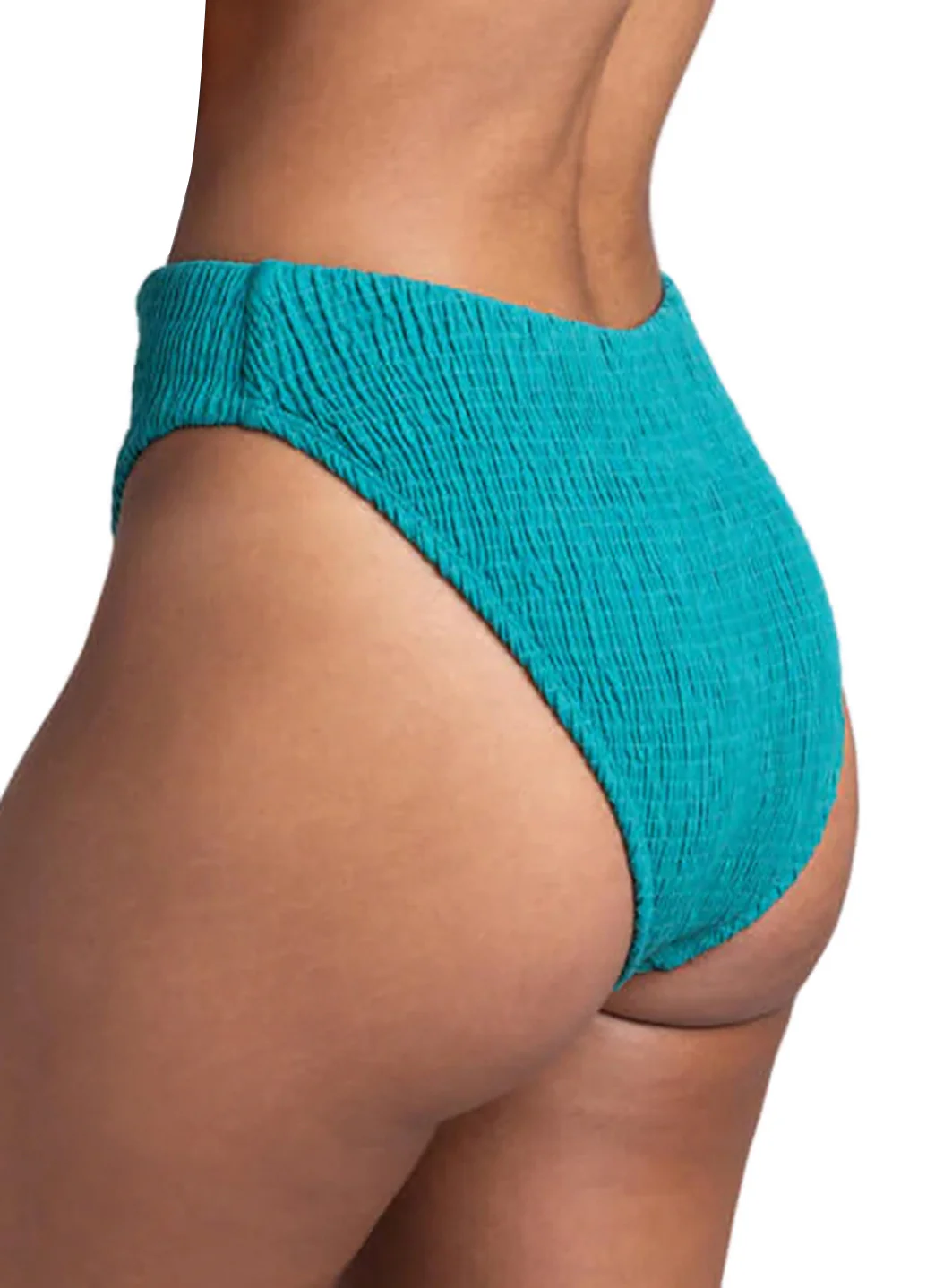 JOLYN Women's Hazel High Waist Smocked Bikini Bottom - Image 16