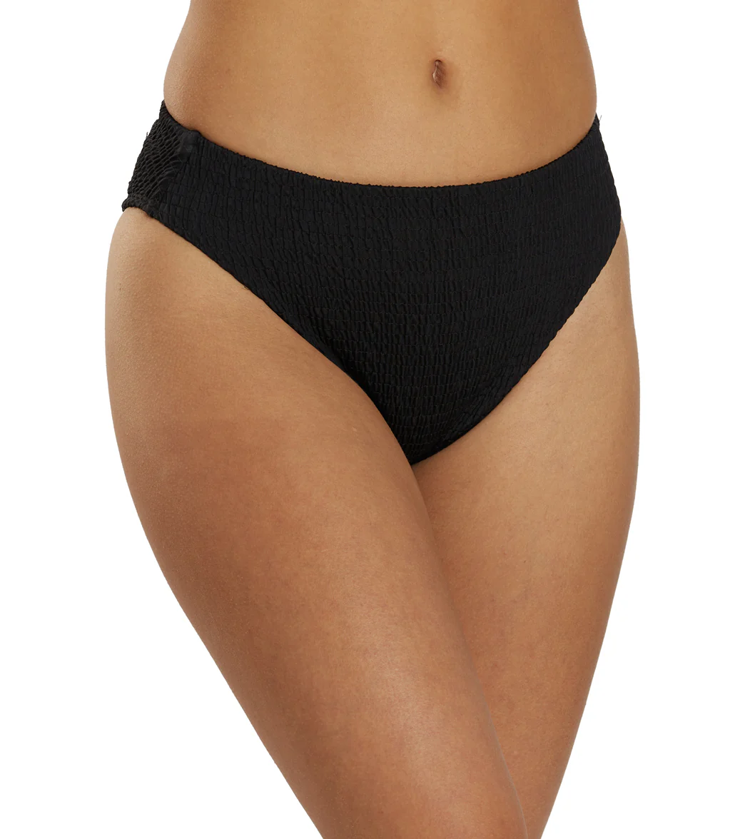 JOLYN Women's Hazel High Waist Smocked Bikini Bottom - Image 20