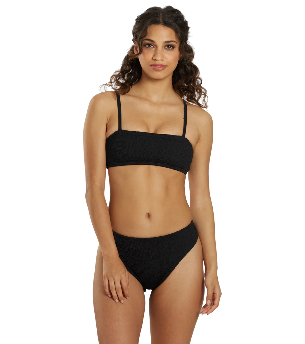 JOLYN Women's Hazel High Waist Smocked Bikini Bottom - Image 22