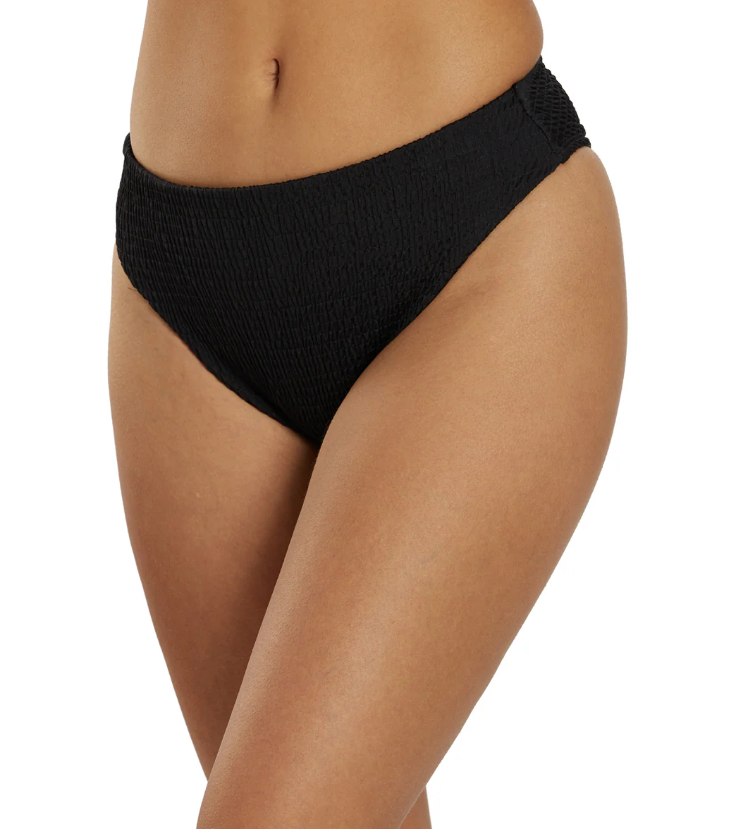 JOLYN Women's Hazel High Waist Smocked Bikini Bottom - Image 23