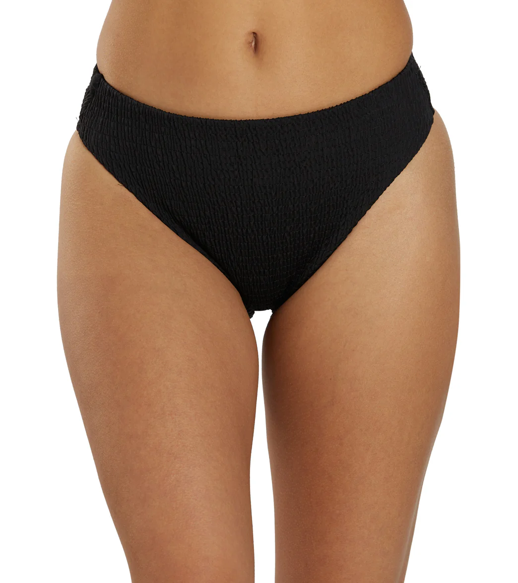 JOLYN Women's Hazel High Waist Smocked Bikini Bottom - Image 25