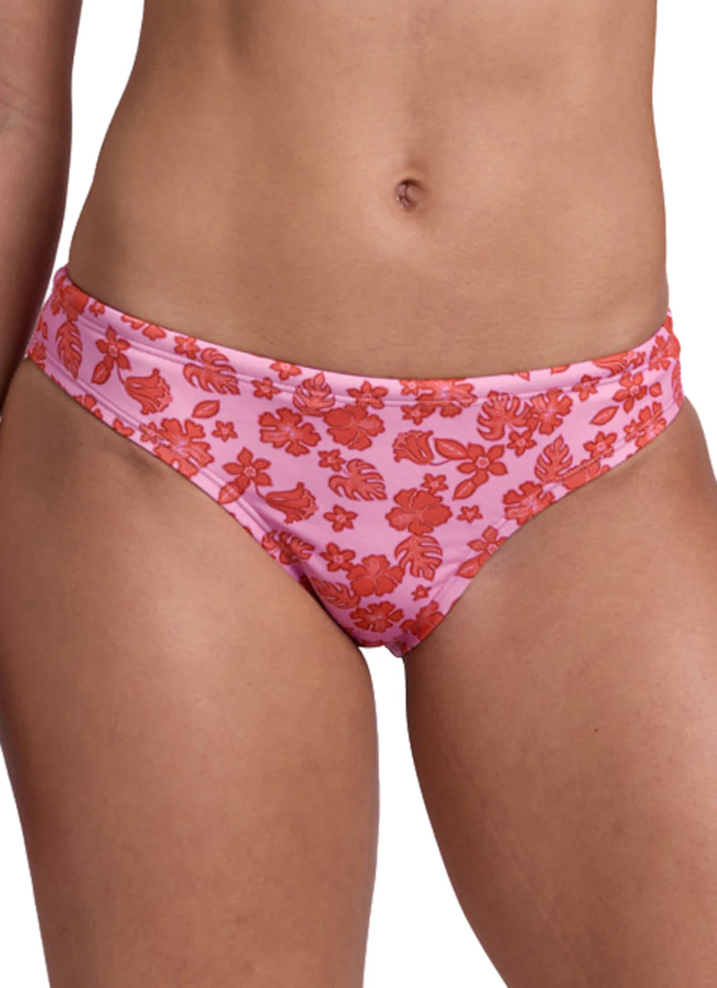 JOLYN Women's Hibiscus Haze Andy  Printed Bikini Bottom - Image 2