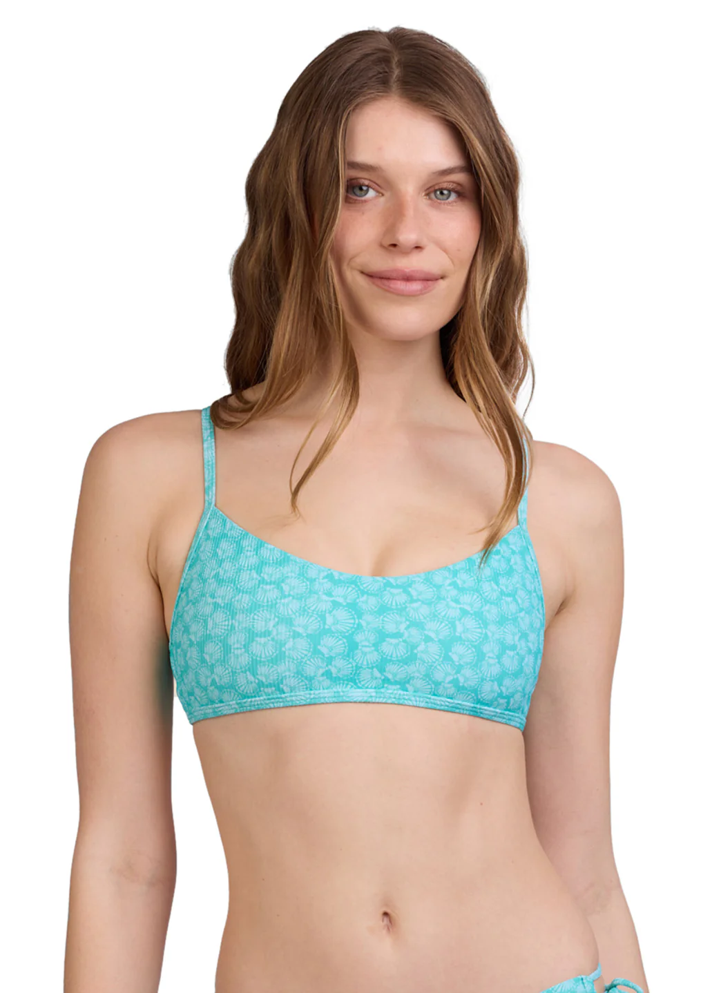 JOLYN Women's Hikari Clamshell Tie-Back Bikini Top - Image 3