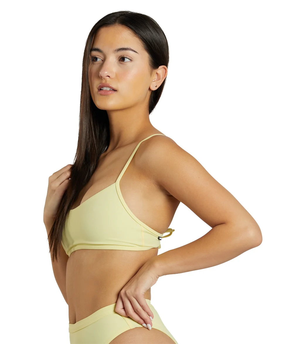 JOLYN Women's Hikari Solid Tie-Back Bikini Top - Image 22