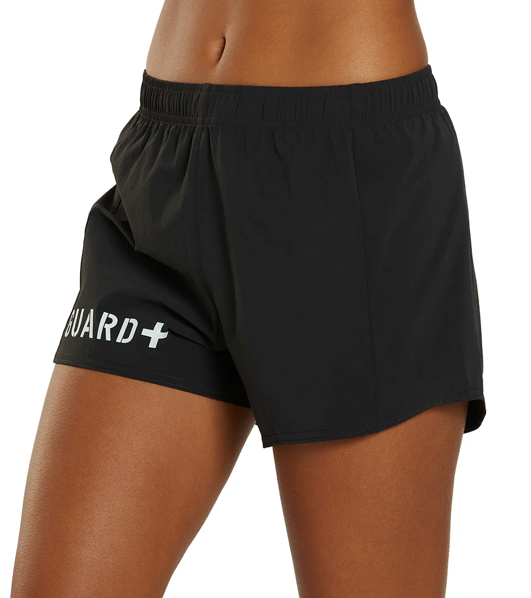 JOLYN Women's Janie 2.0 Lifeguard Logo Run Short - Image 14