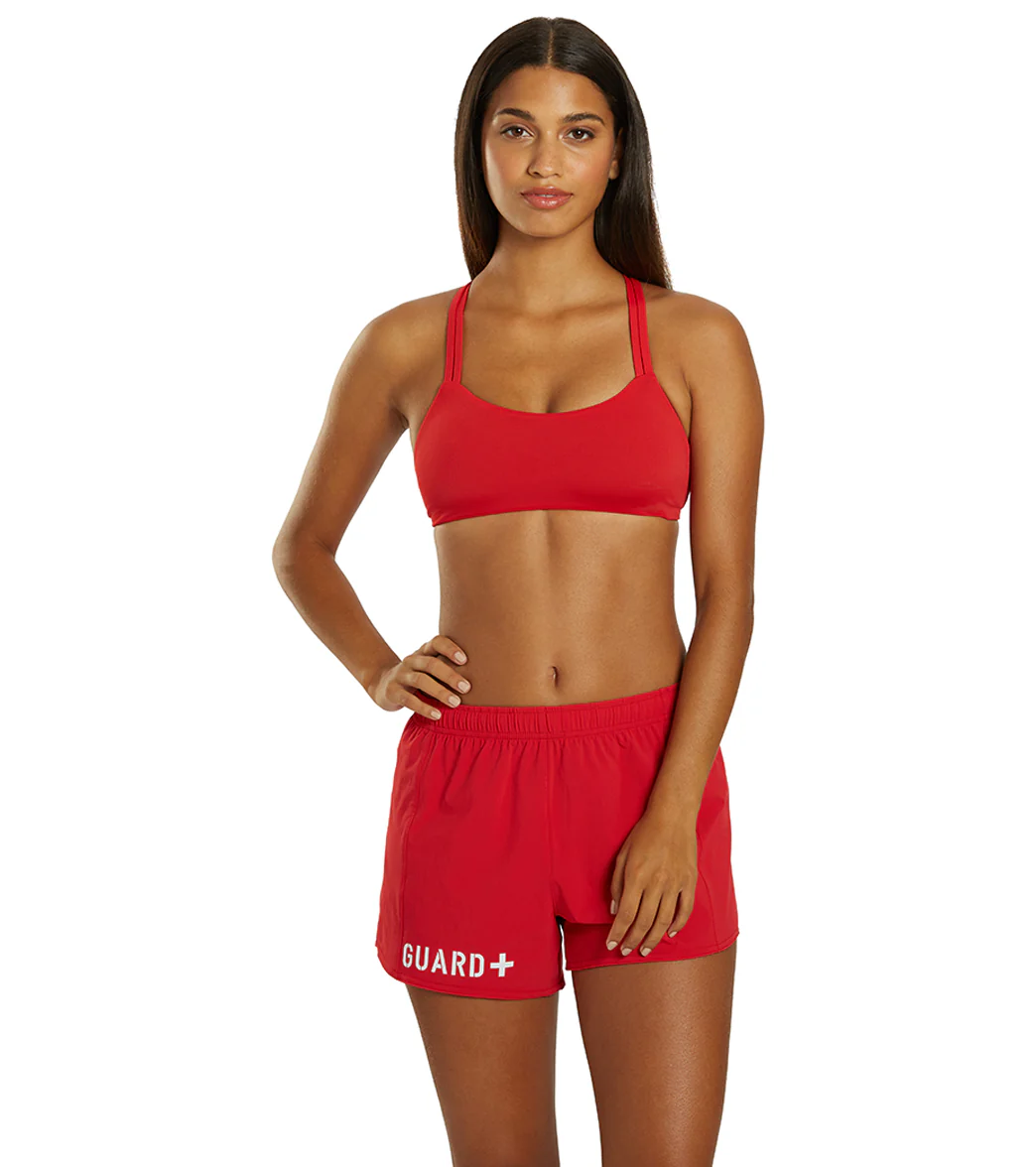 JOLYN Women's Janie 2.0 Lifeguard Logo Run Short - Image 20