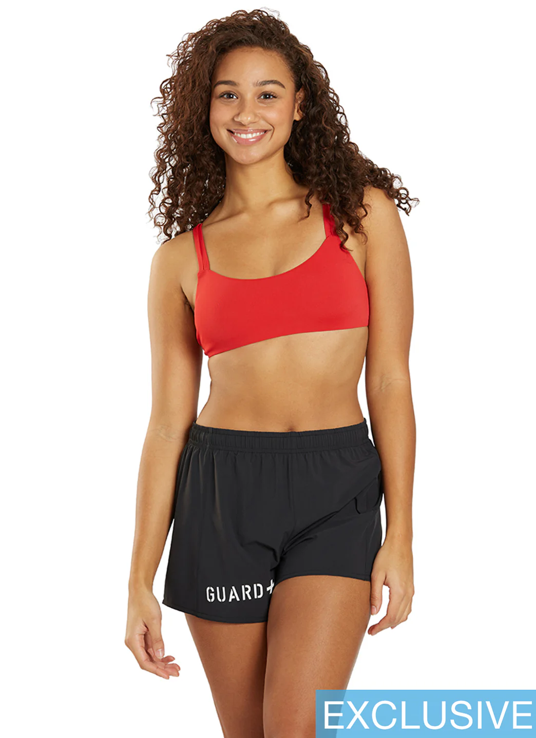 JOLYN Women's Janie Lifeguard Logo Run Short - Image 18