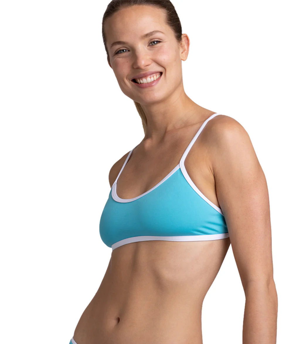 JOLYN Women's Jocelyn Contrast Bikini Top - Image 40