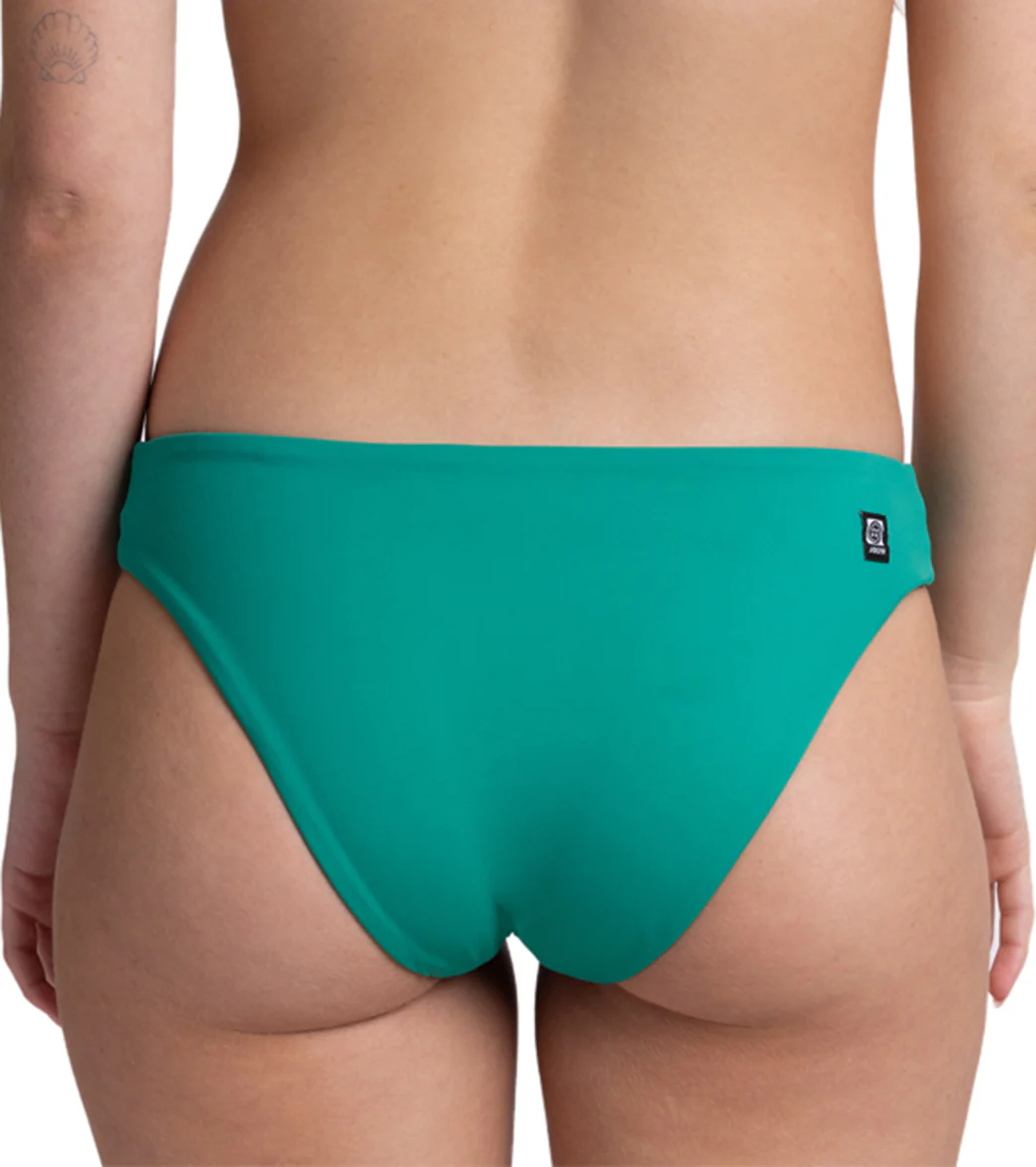 JOLYN Women's Jory Contrast Low Rise Bikini Bottom - Image 3