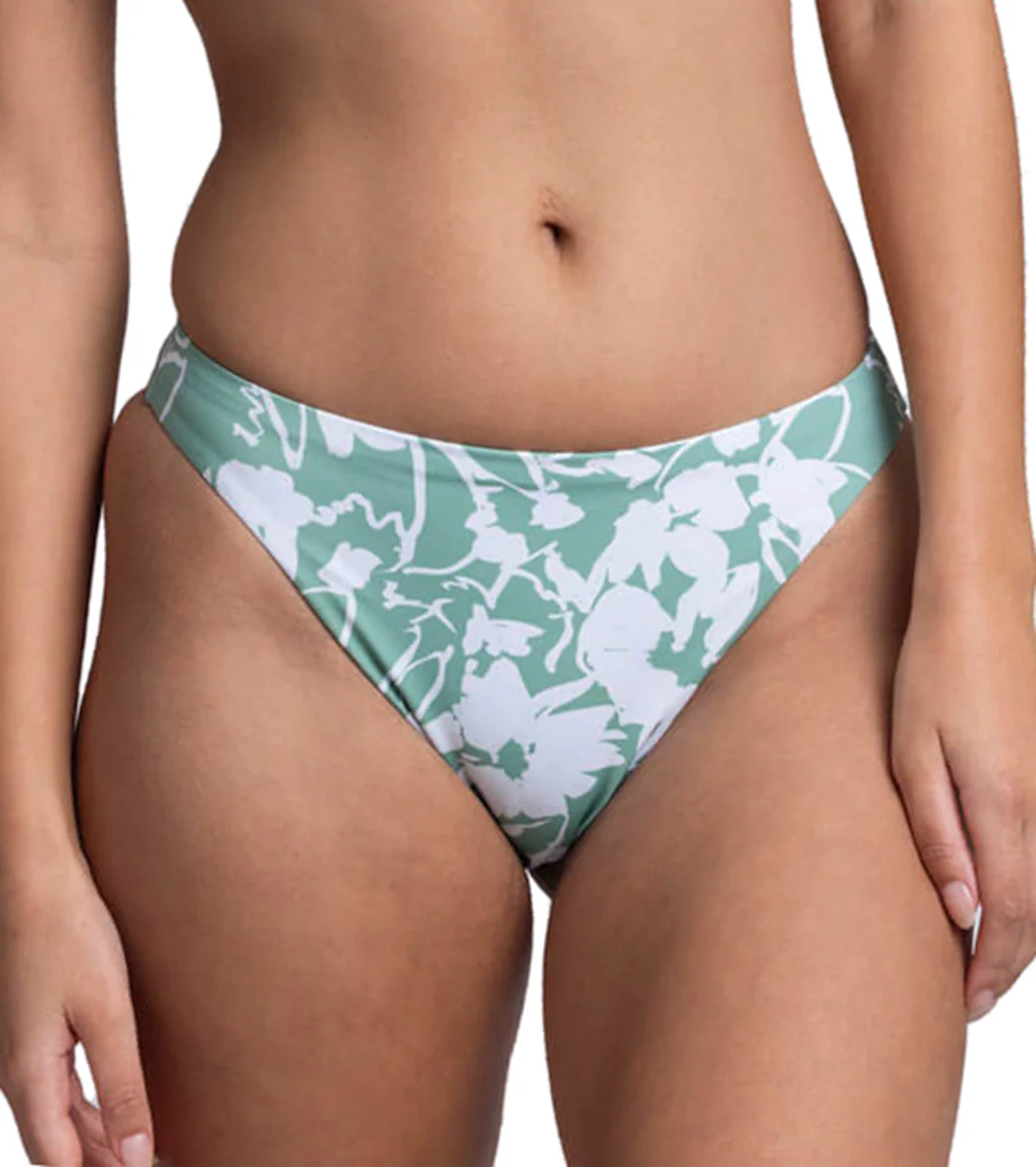 JOLYN Women's Mandy Floriana Cinch Detail French Cut Bikini Bottom - Image 5