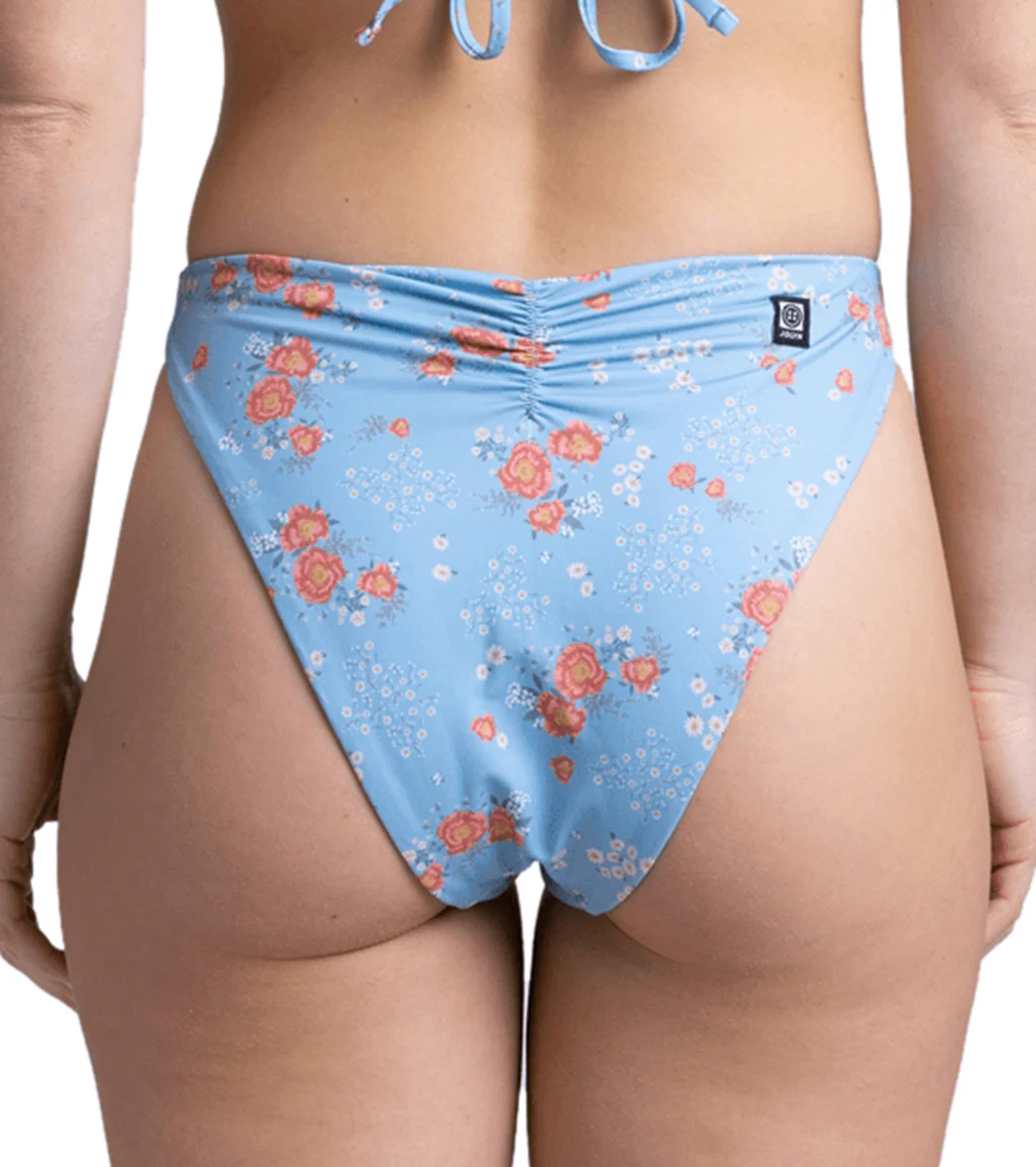 JOLYN Women's Mandy Rosalinda Cinch Detail French Cut Bikini Bottom - Image 3