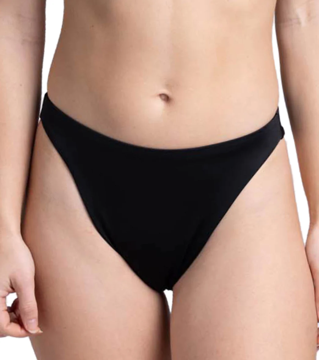 JOLYN Women's Mandy Solid Cinch Detail French Cut Bikini Bottom - Image 16