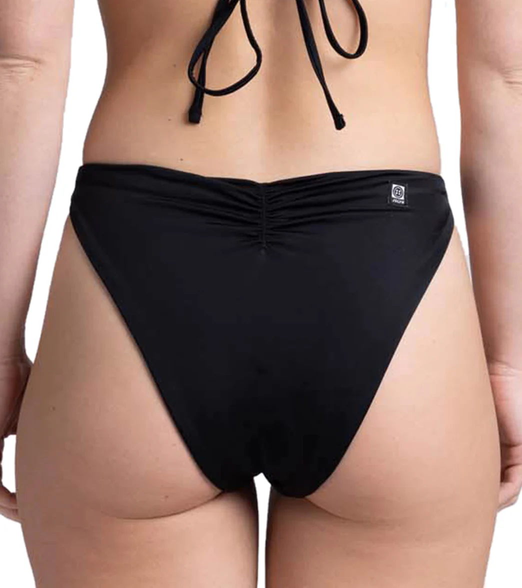 JOLYN Women's Mandy Solid Cinch Detail French Cut Bikini Bottom - Image 3
