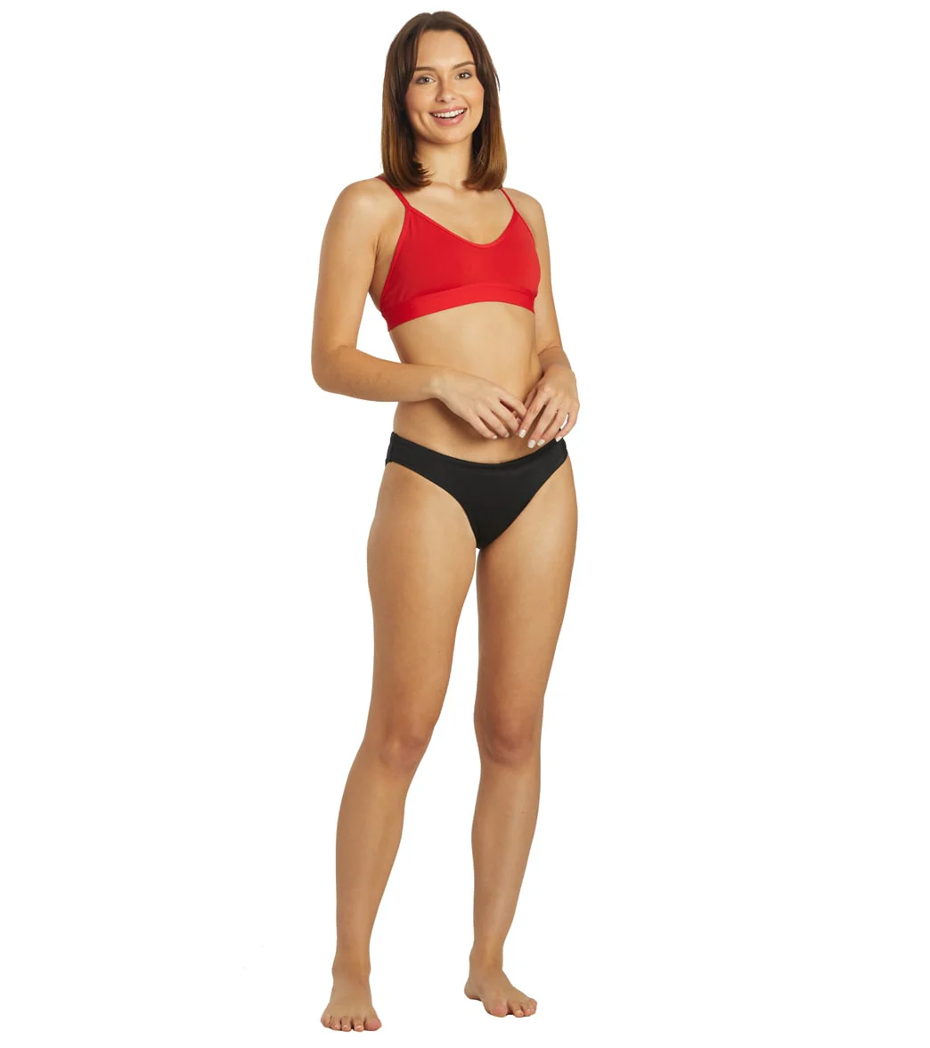 JOLYN Women's Mara Solid Bikini Top - Image 80