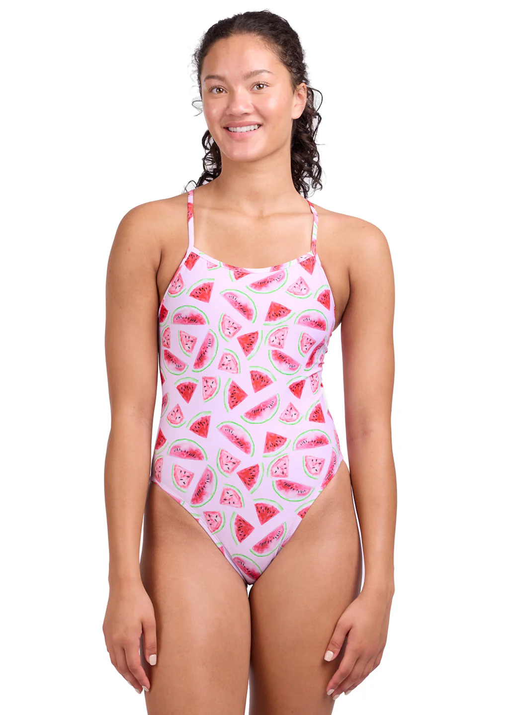 JOLYN Women's Melon Crush Perry One Piece Swimsuit - Image 2