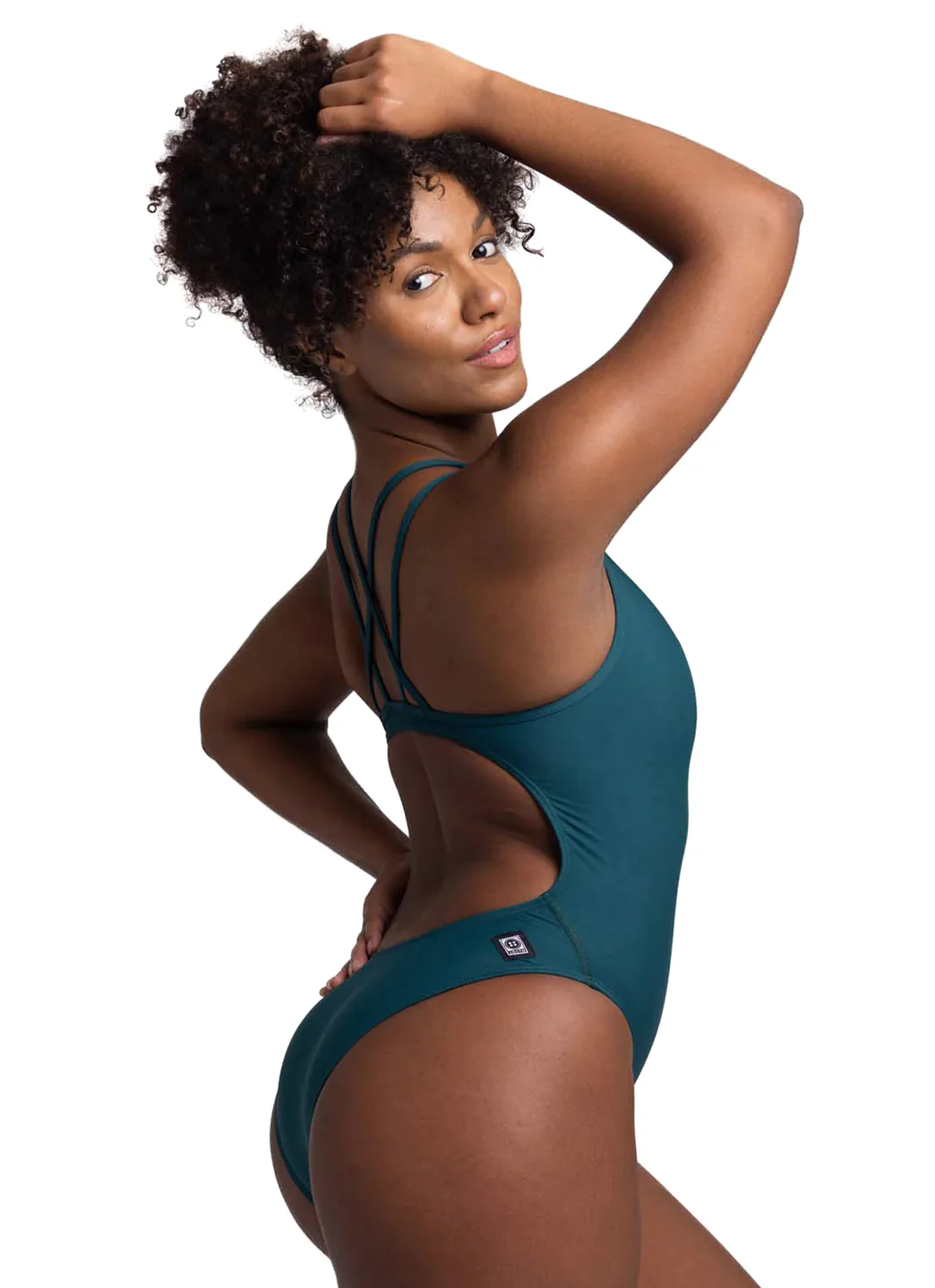JOLYN Women's Murray Solid One Piece Swimsuit - Image 3