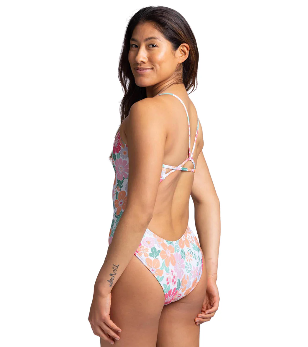 JOLYN Women's Perry Bouquet One Piece Swimsuit - Image 2