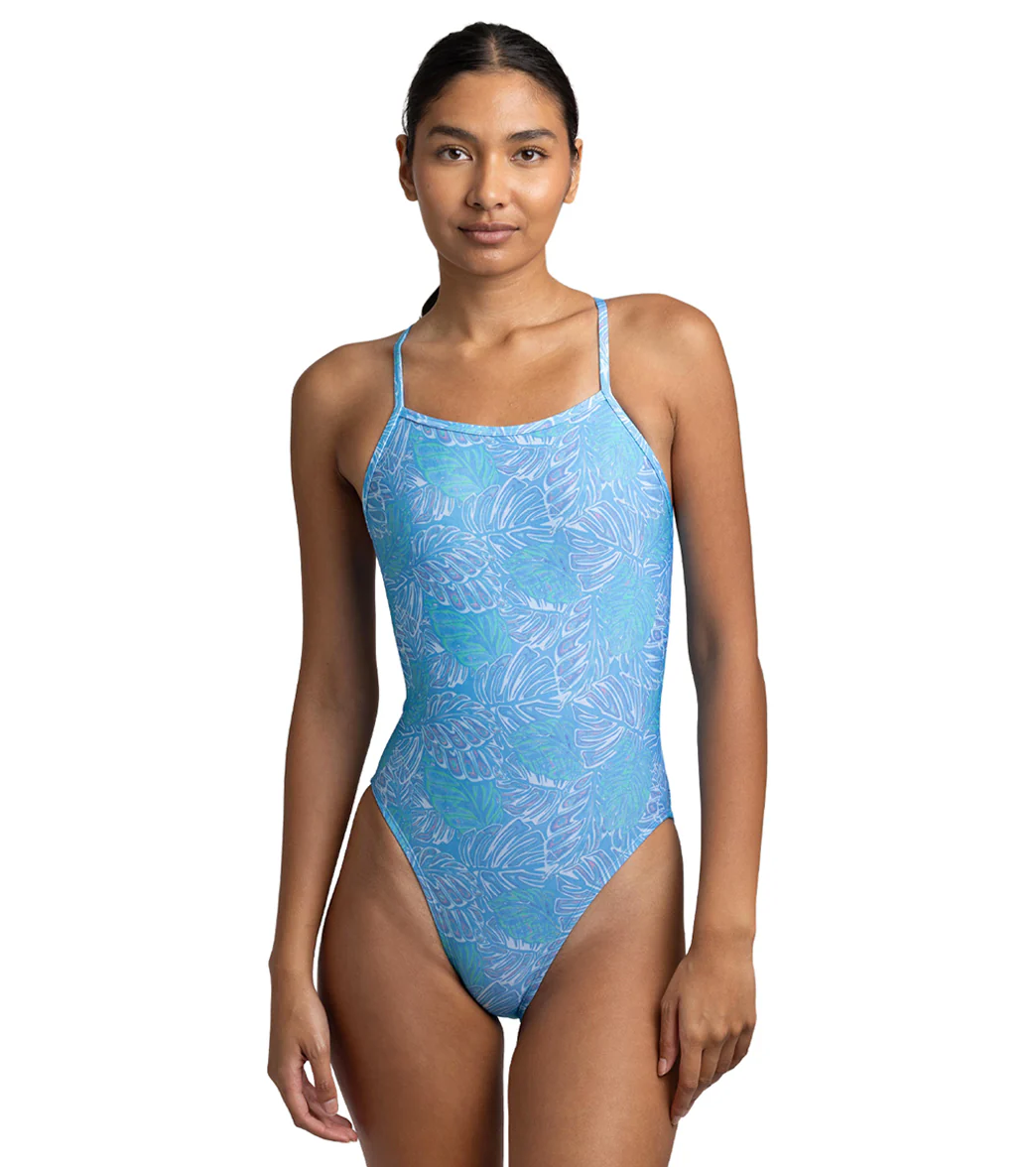 JOLYN Women's Perry Leavescape One Piece Swimsuit - Image 5