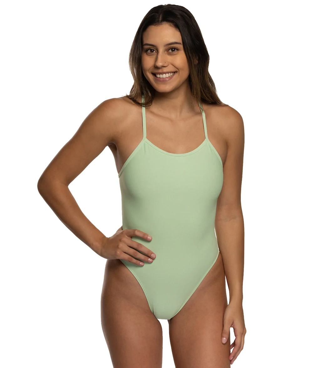 JOLYN Women's Perry Solid One Piece Swimsuit - Image 106