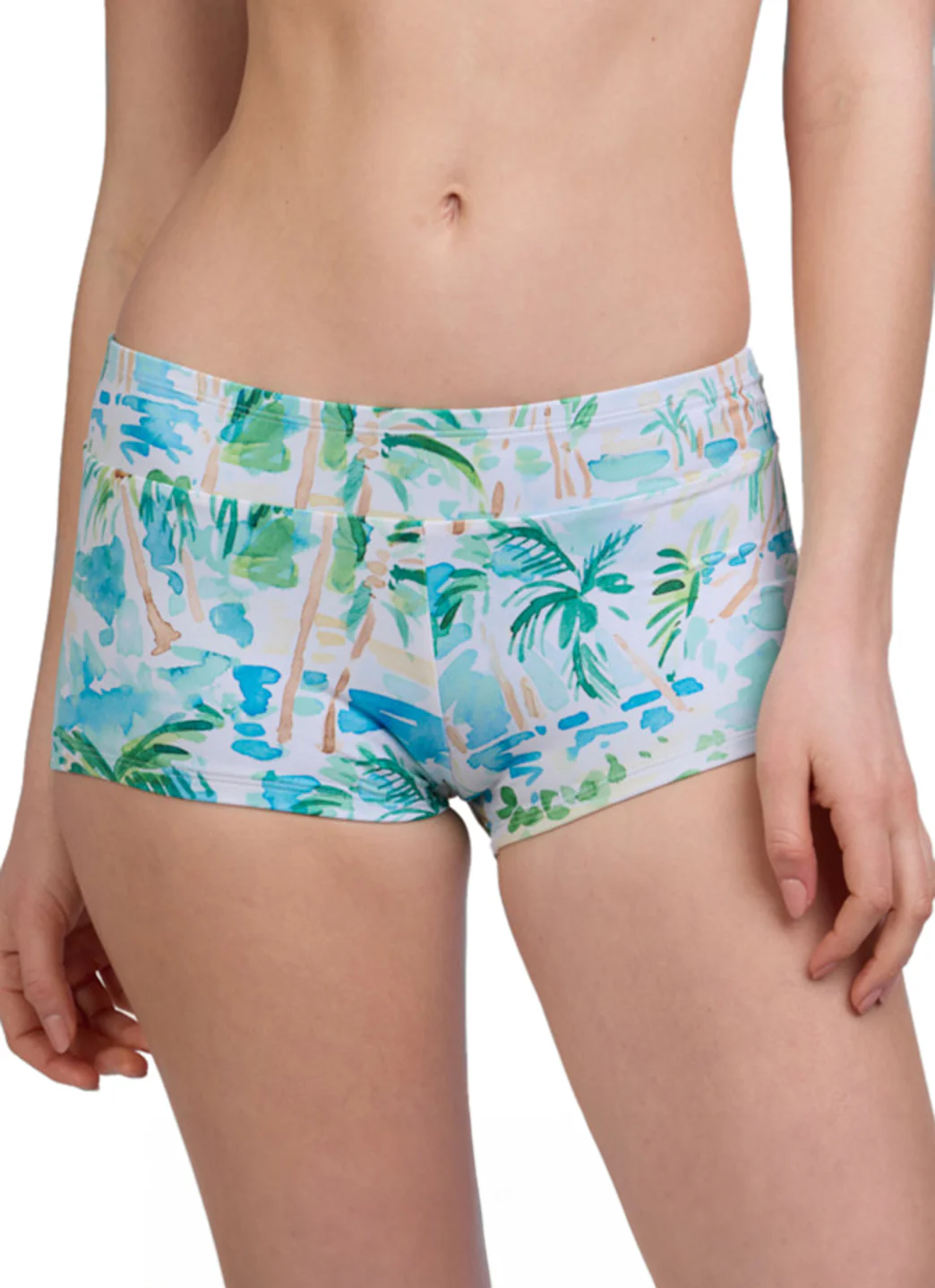 JOLYN Women's Piha Cocopalm Boyshort Swim Short - Image 3