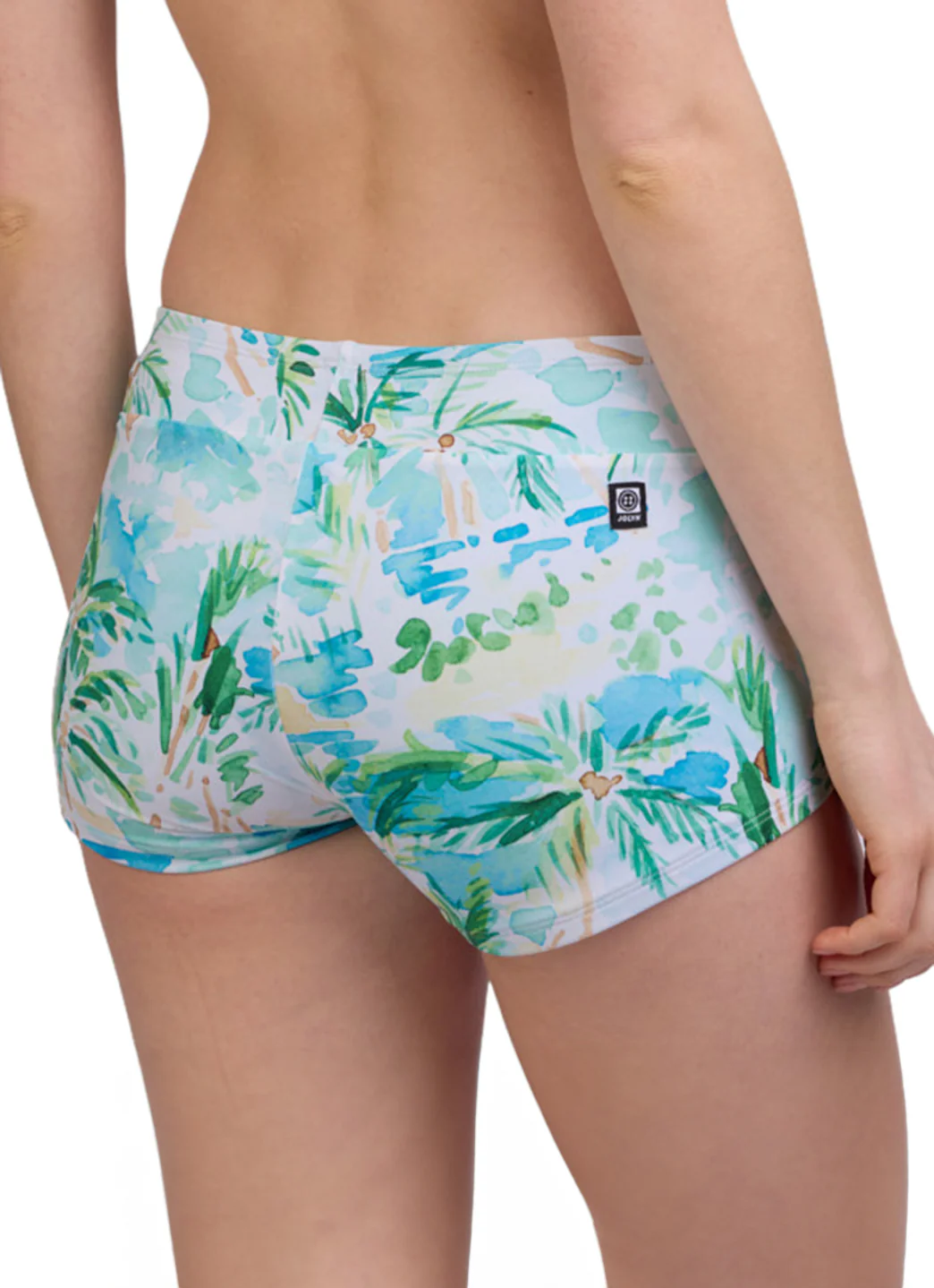 JOLYN Women's Piha Cocopalm Boyshort Swim Short - Image 4