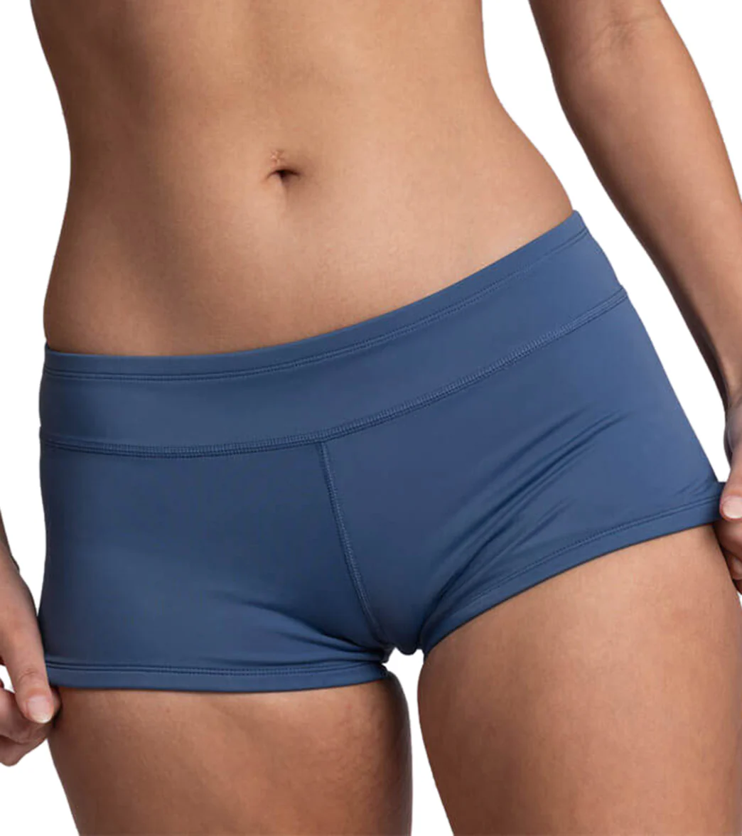 JOLYN Women's Piha Solid Boyshort Swim Short - Image 49
