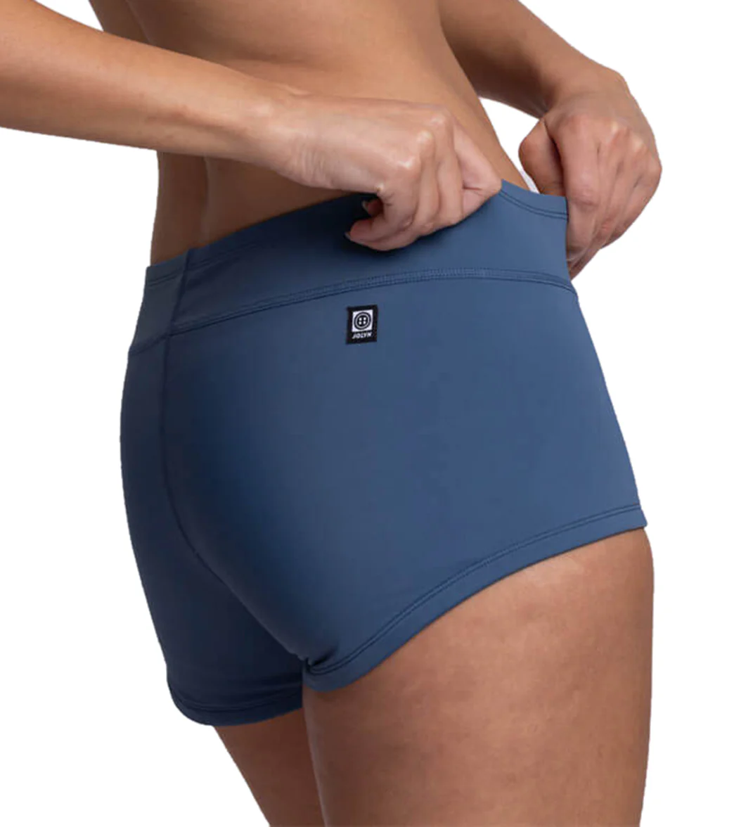 JOLYN Women's Piha Solid Boyshort Swim Short - Image 50