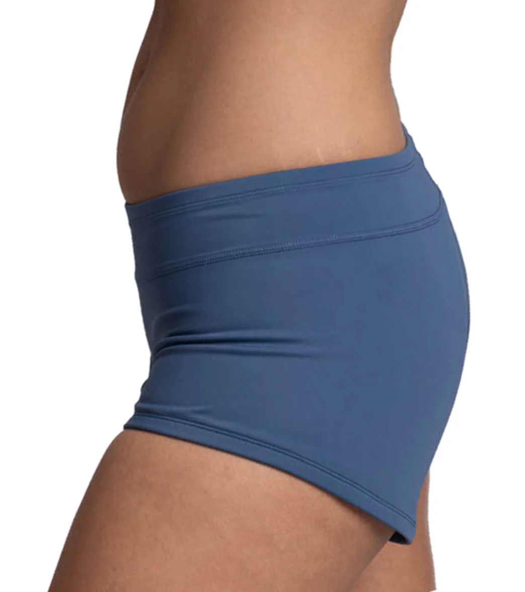 JOLYN Women's Piha Solid Boyshort Swim Short - Image 53