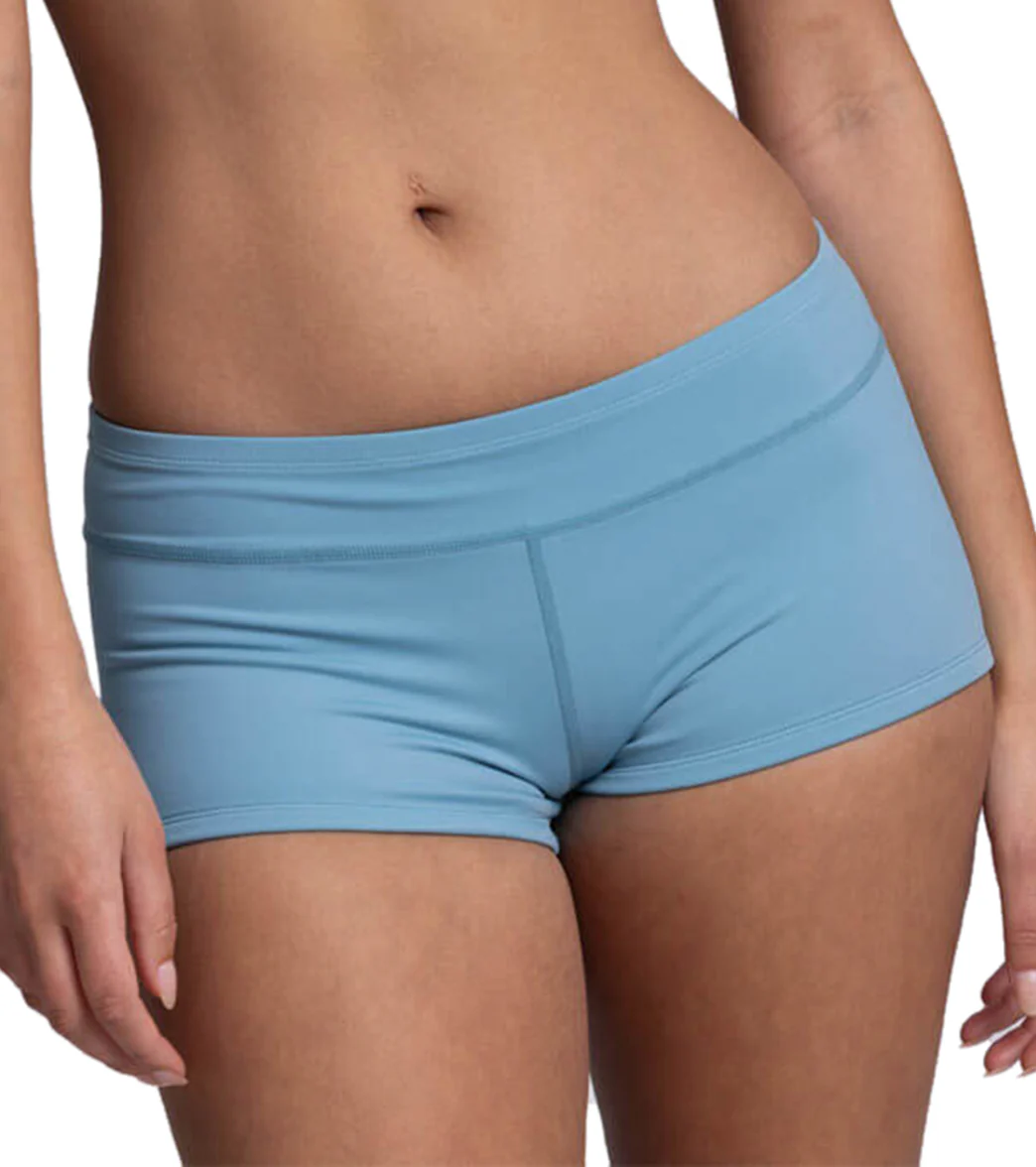 JOLYN Women's Piha Solid Boyshort Swim Short - Image 56