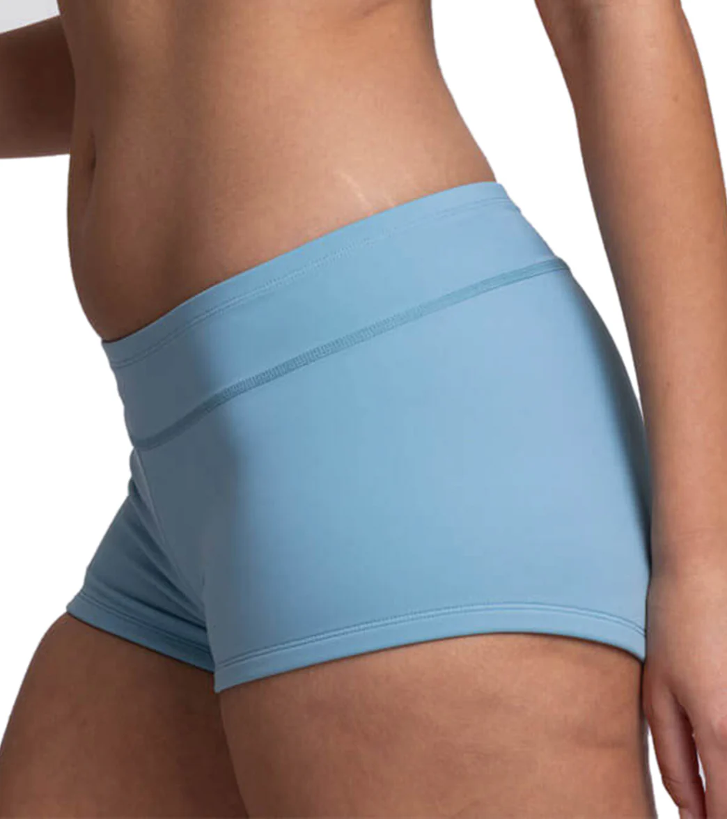 JOLYN Women's Piha Solid Boyshort Swim Short - Image 57
