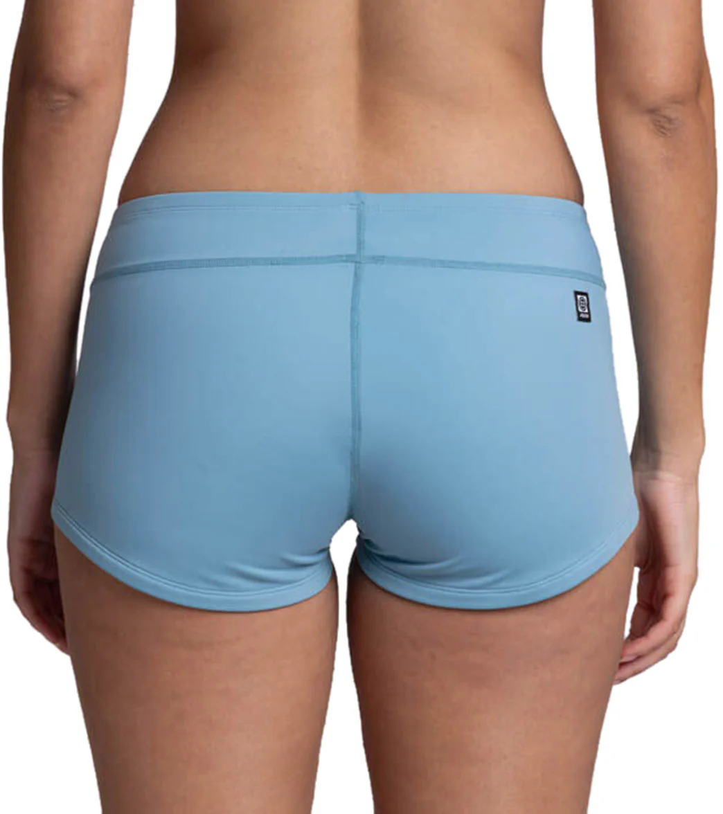 JOLYN Women's Piha Solid Boyshort Swim Short - Image 58