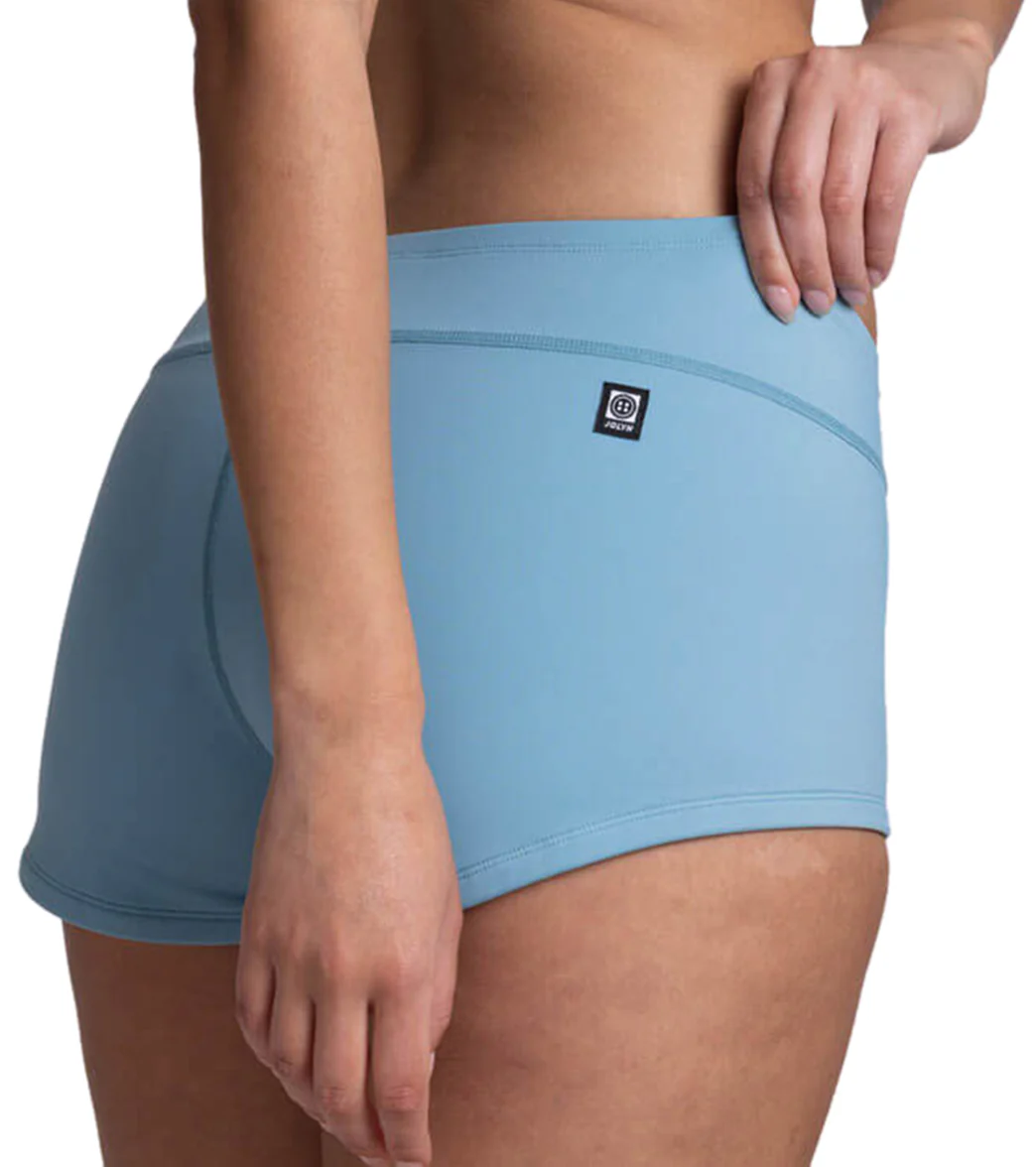 JOLYN Women's Piha Solid Boyshort Swim Short - Image 60