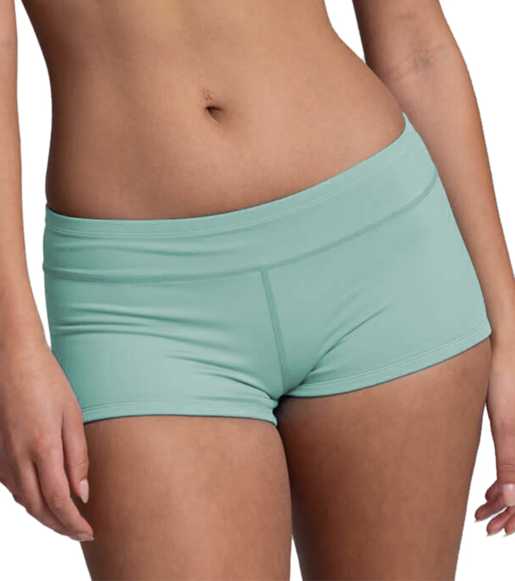 JOLYN Women's Piha Solid Boyshort Swim Short - Image 68