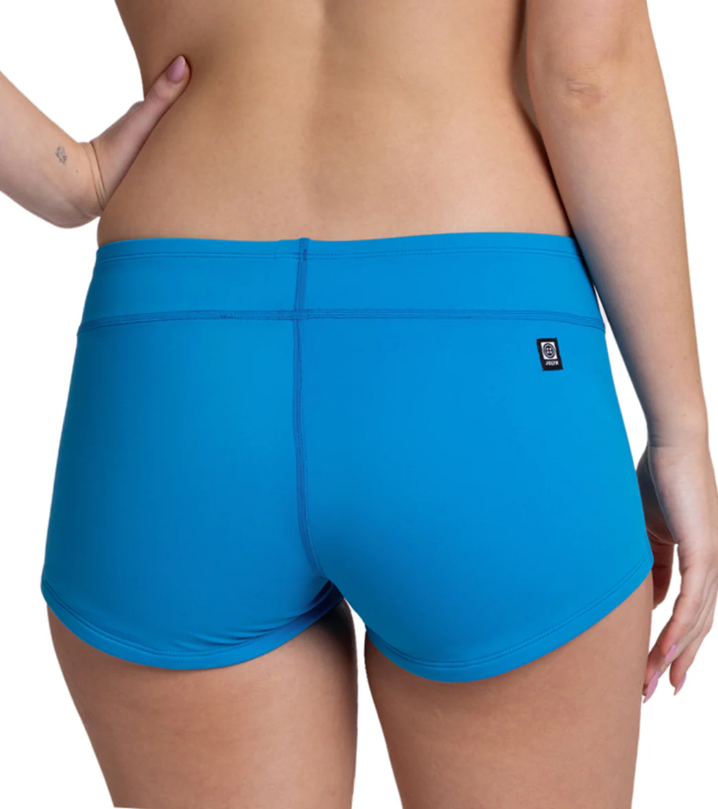 JOLYN Women's Piha Solid Boyshort Swim Short - Image 71