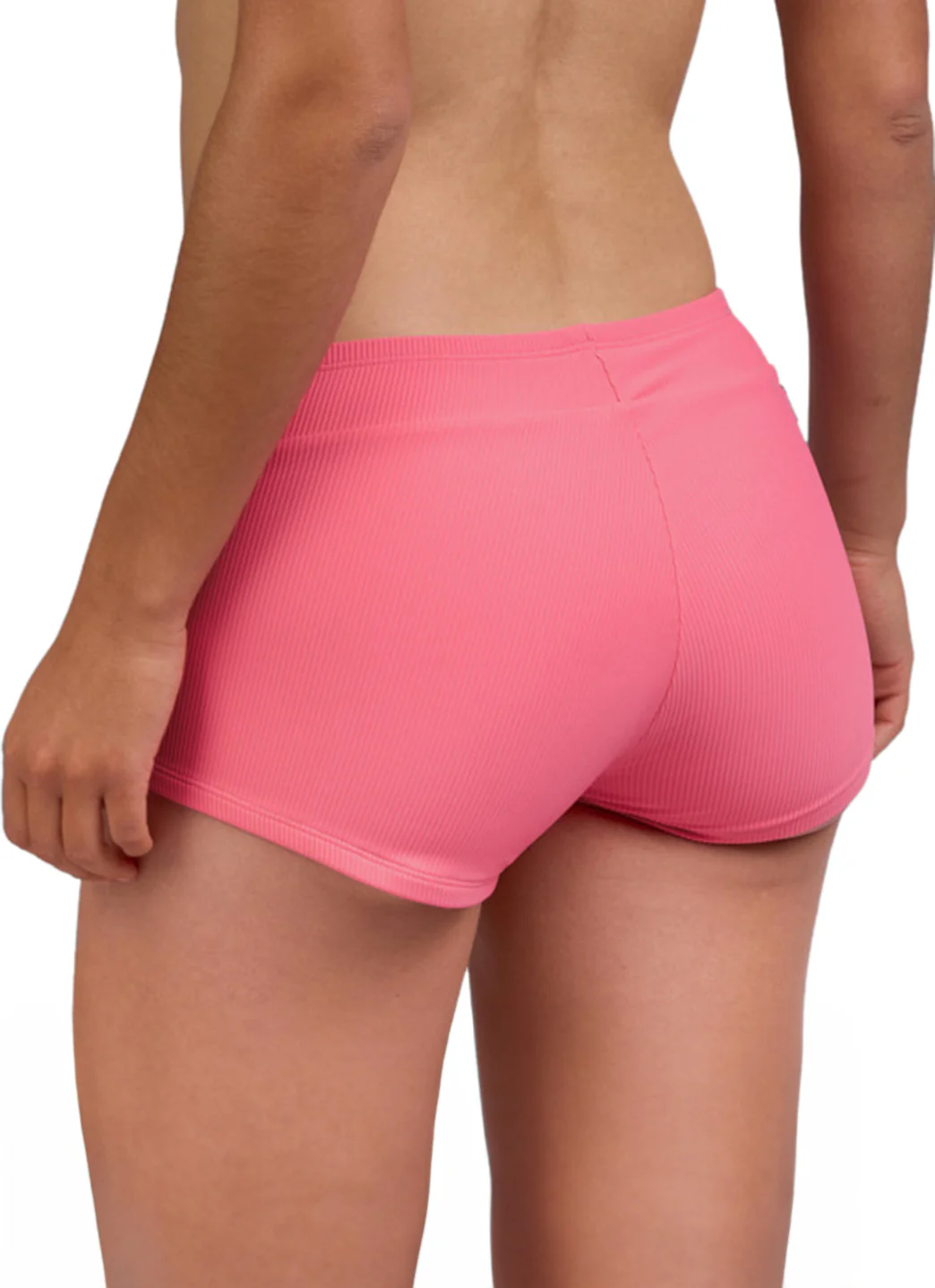 JOLYN Women's Piha Solid Ribbed Boyshort Swim Short - Image 16