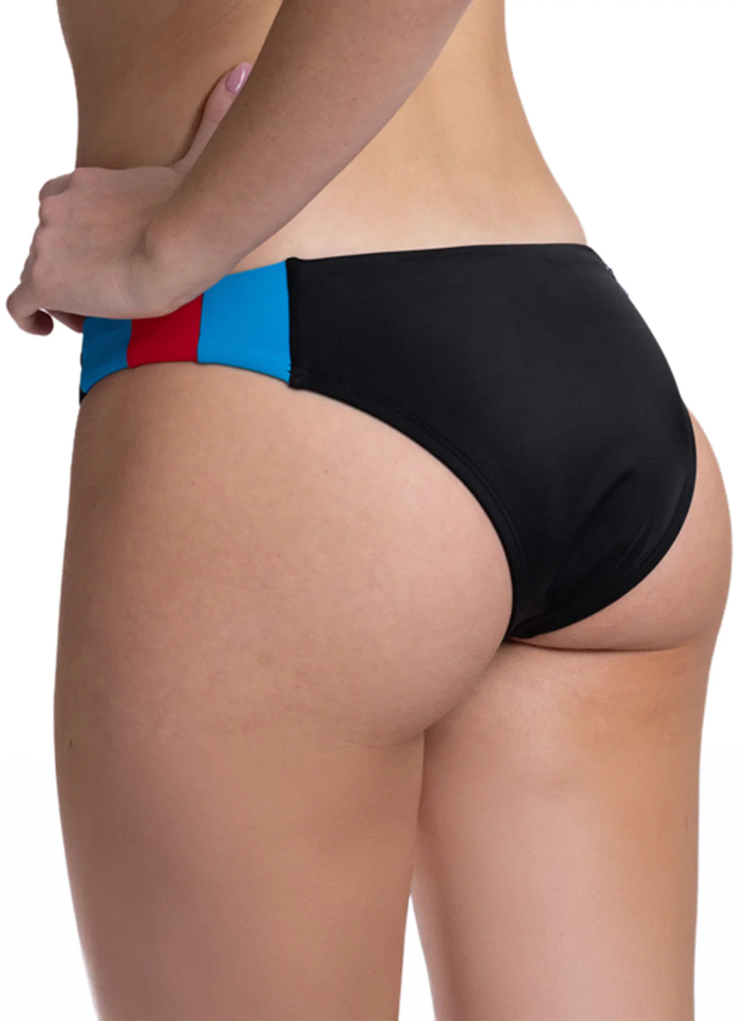 JOLYN Women's Piper Contrast French Cut Bikini Bottom - Image 18