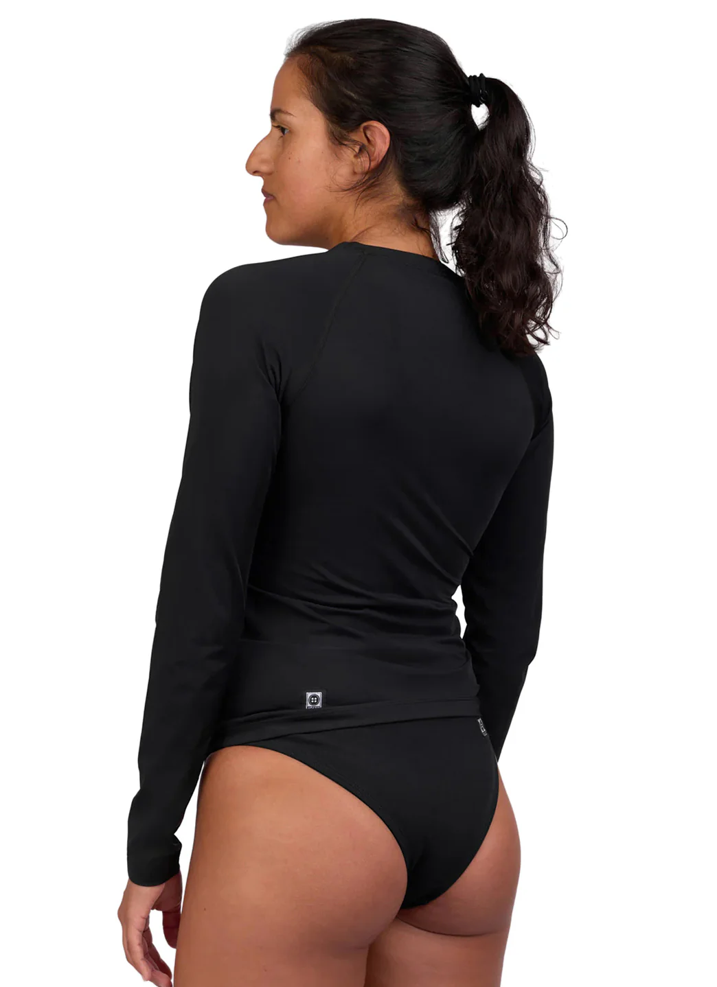 JOLYN Women's Solid Daniela Long Sleeve Rashguard - Image 6