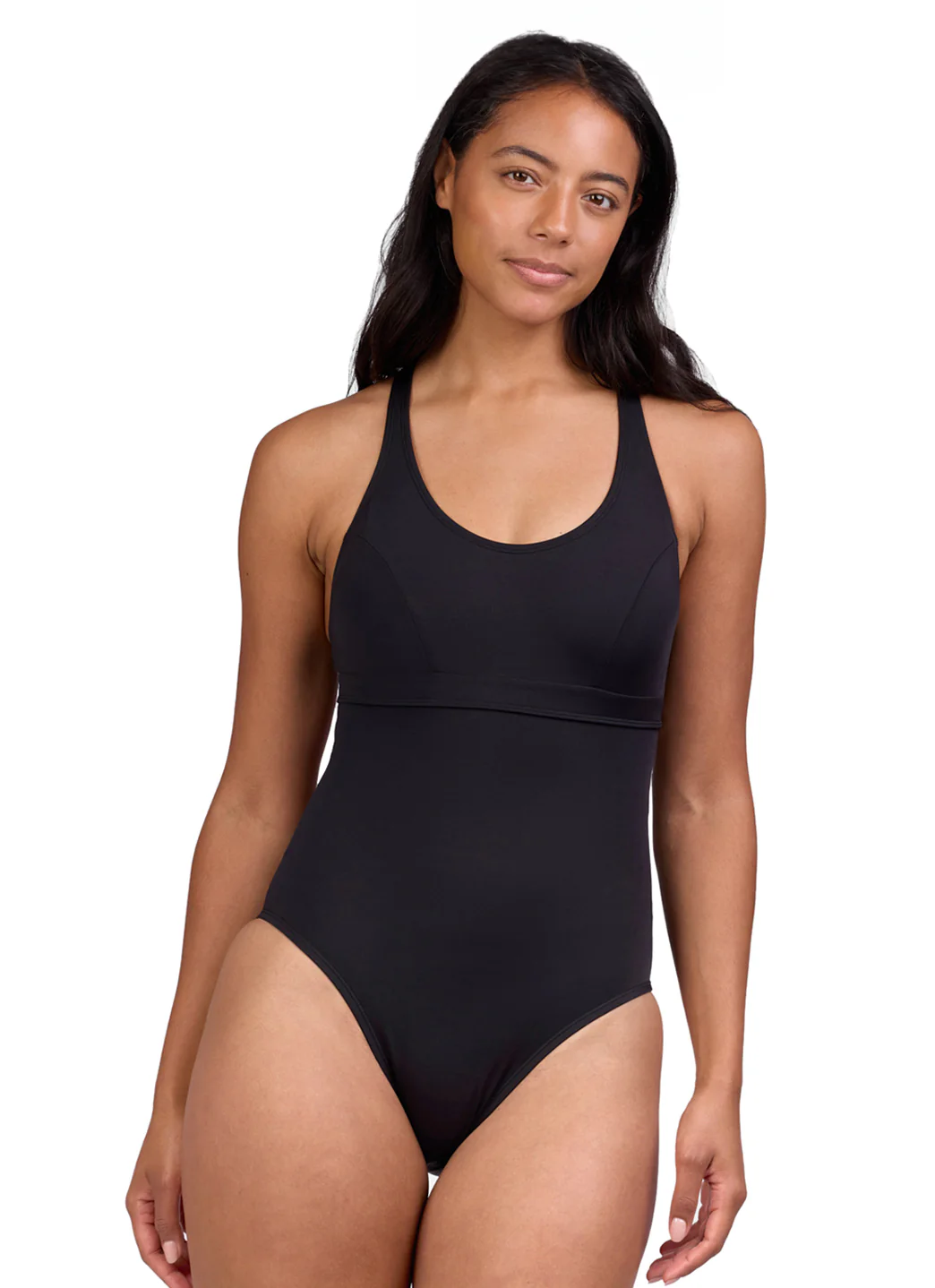 JOLYN Women's Solid Toni One Piece Swimsuit - Image 2